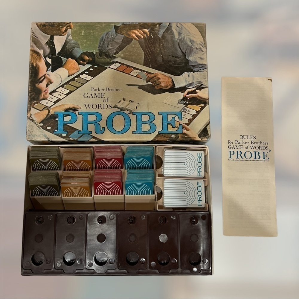 Vintage 1964 Parker Brothers board game PROBE
